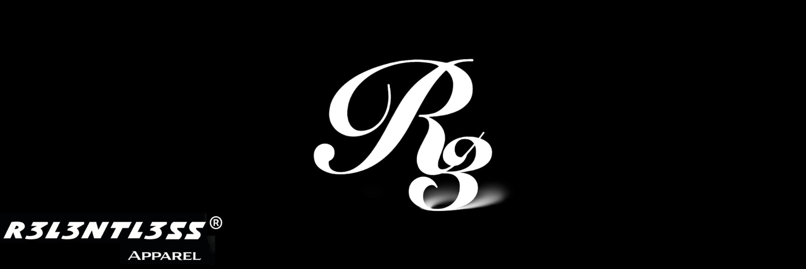 R3L3NTL3SS APPAREL Logo and R3 Logo