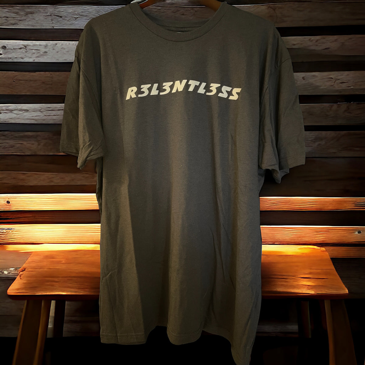 Tri-Blend T-Shirts Graphite Black Front View