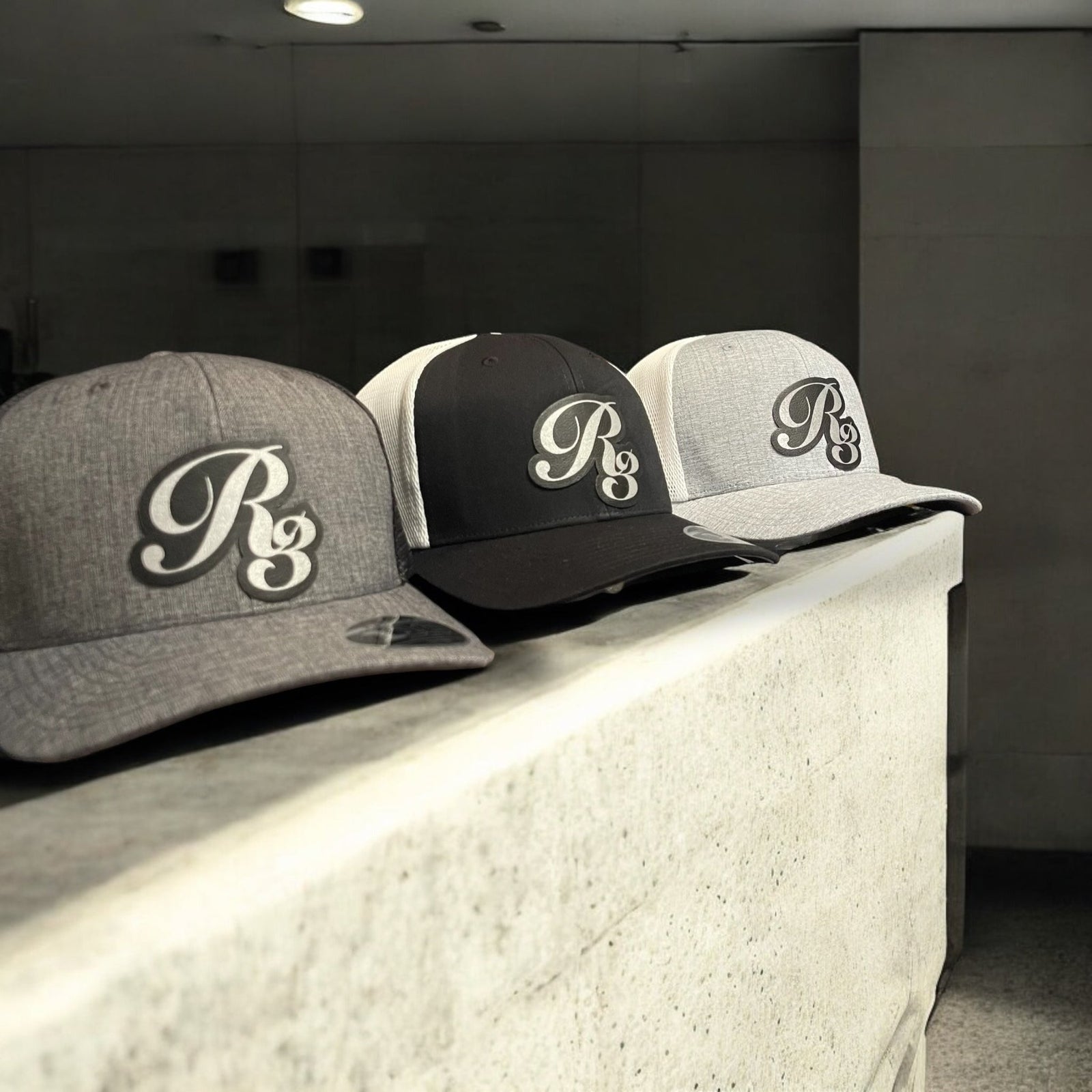 R3 Adjustable AirMesh Hats All 3 Colors